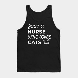 nurse cat Tank Top